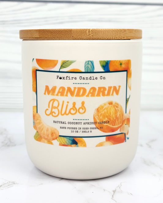 Mandarin Bliss 10 oz Candle 🍊