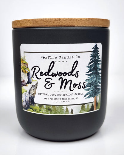 Redwoods & Moss 10 oz Candle 🌳