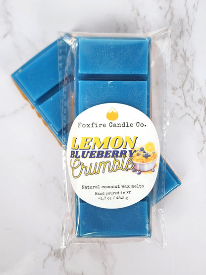 Lemon Blueberry Crumble Wax Melt Bar 🍋🫐