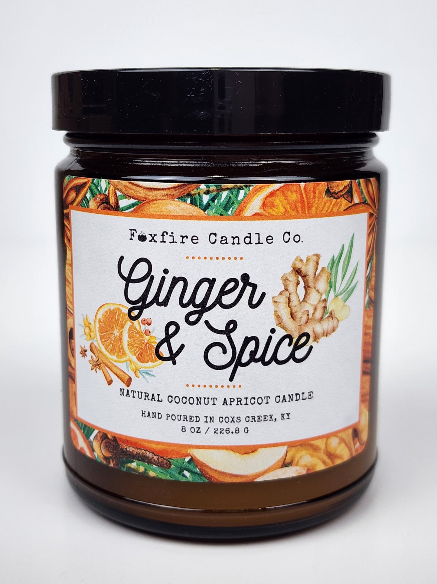 Ginger & Spice 8 oz Candle 🫚