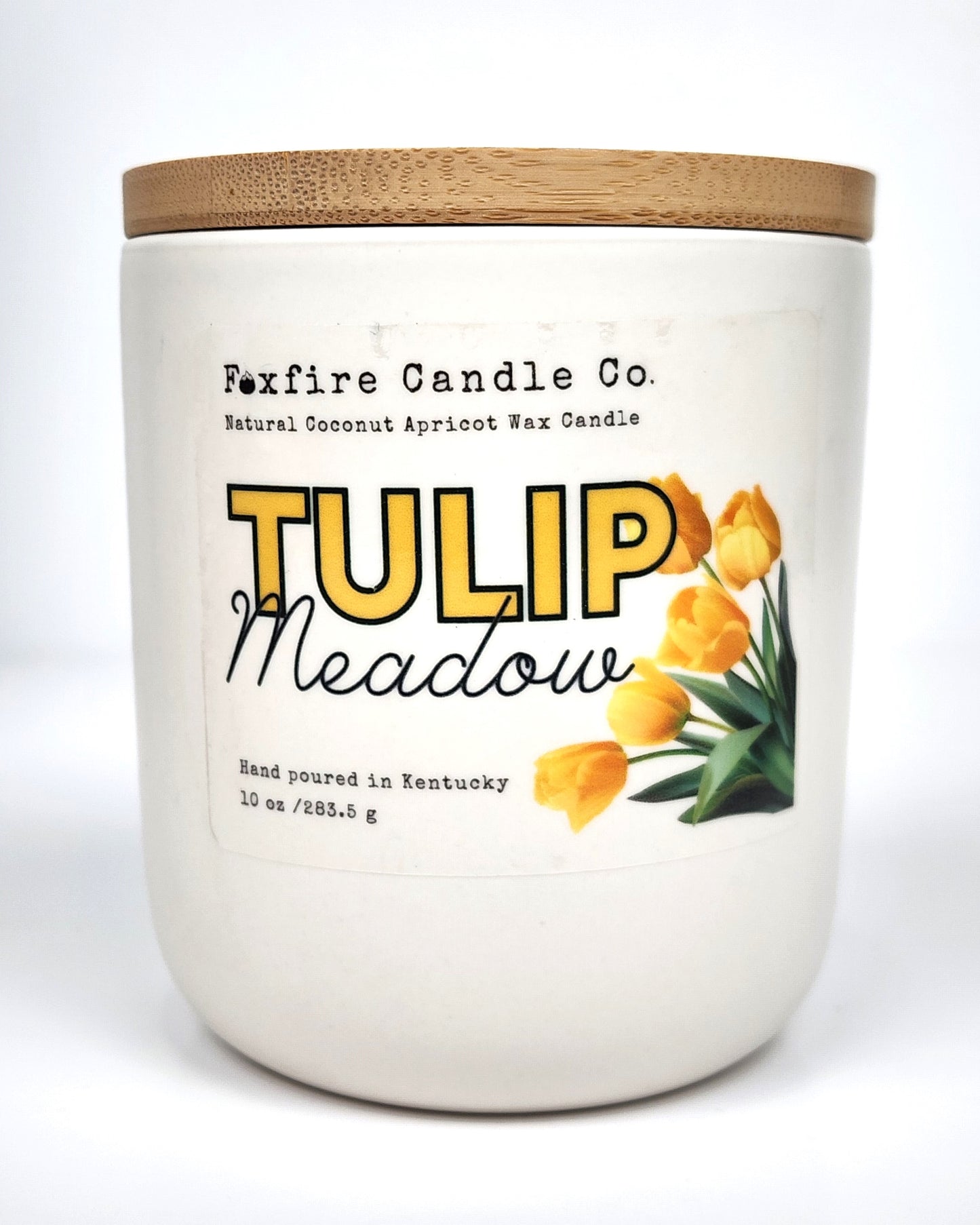 Tulip Meadows 10 oz Candle 🌷