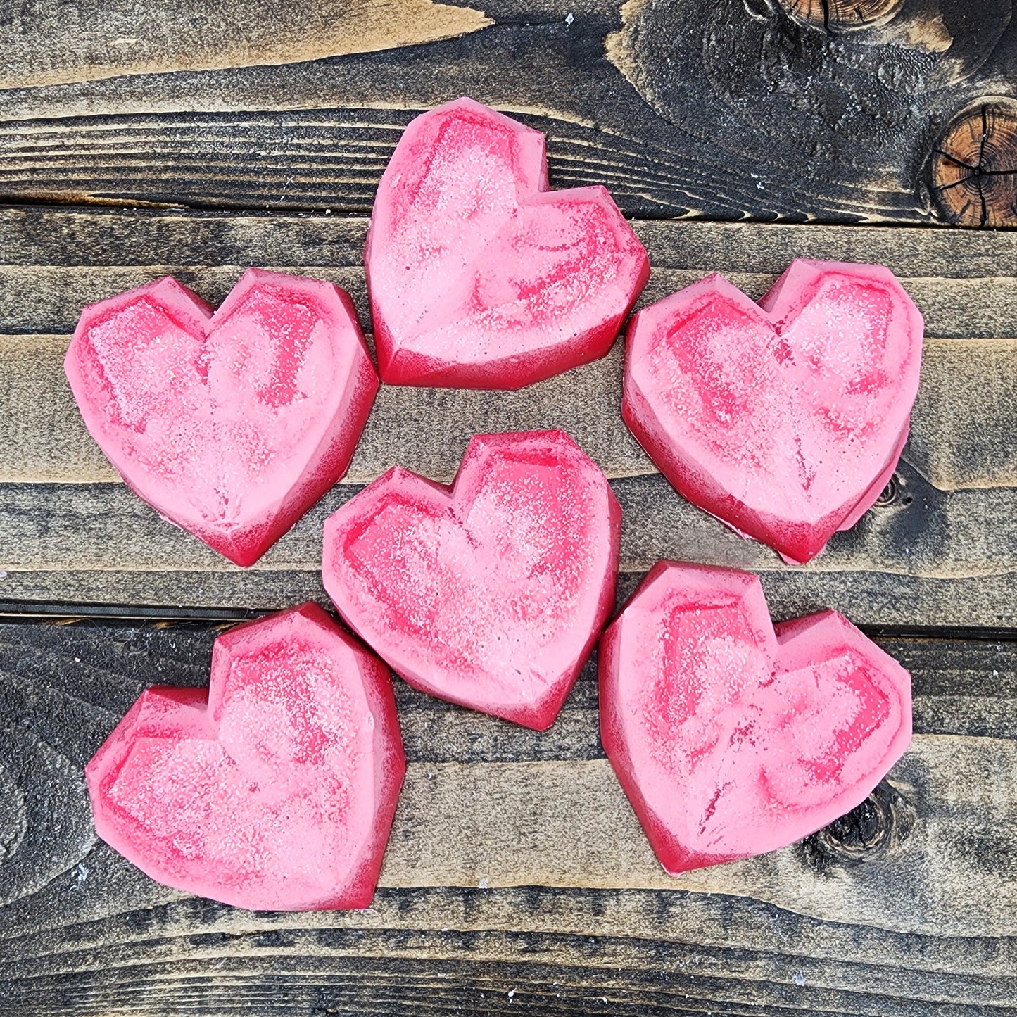 Red Hot Heart-Shaped Wax Melts