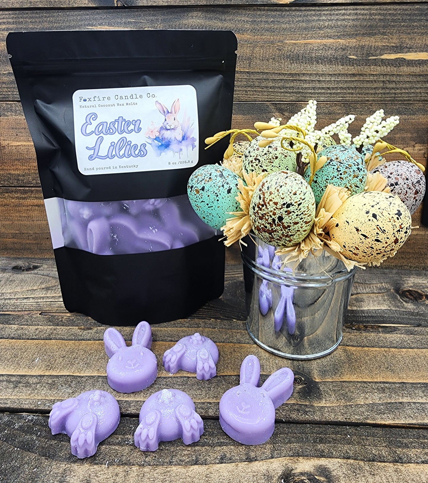 Bunny-shaped Easter Lily Wax Melts 🐰