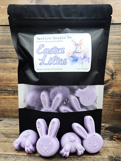 Bunny-shaped Easter Lily Wax Melts 🐰