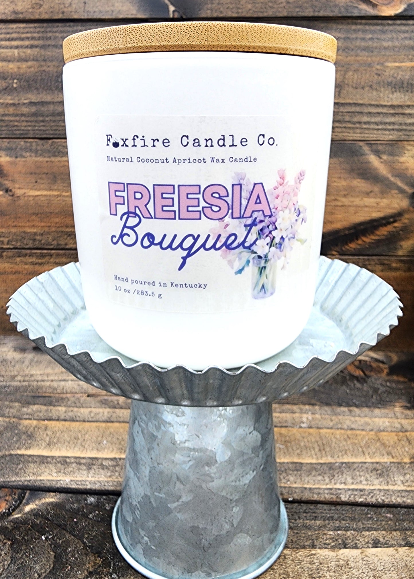 Freesia Bouquet 10 oz Candle 💐