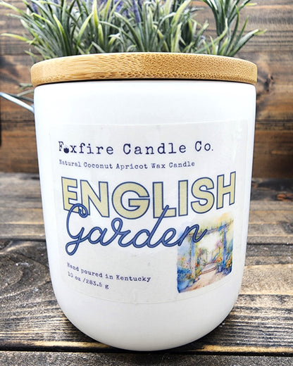 English Garden 10 oz Candle🌺🏡