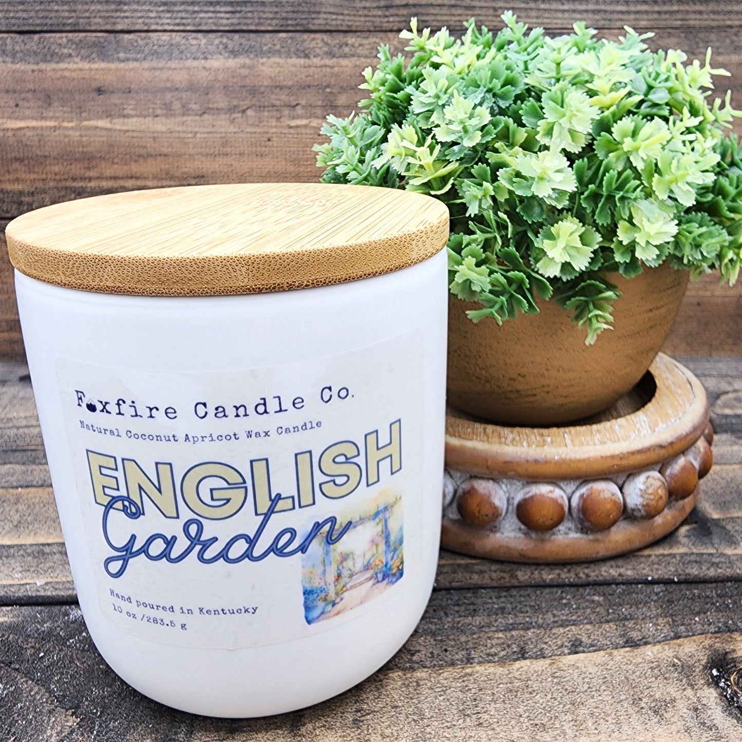 English Garden 10 oz Candle🌺🏡