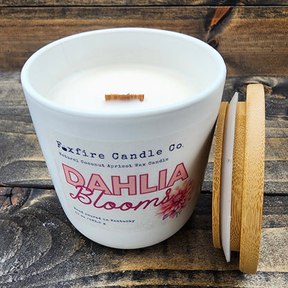 Dahlia Blooms 10 oz Candle 🏵️