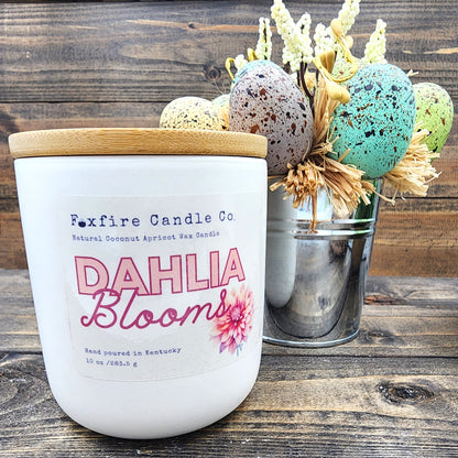 Dahlia Blooms 10 oz Candle 🏵️