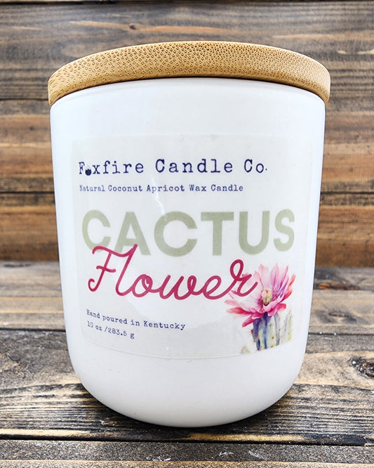 Cactus Flower 10 oz Candle 🌵🌸