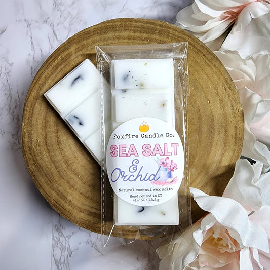 Sea Salt & Orchid Wax Melt Bar 🌸