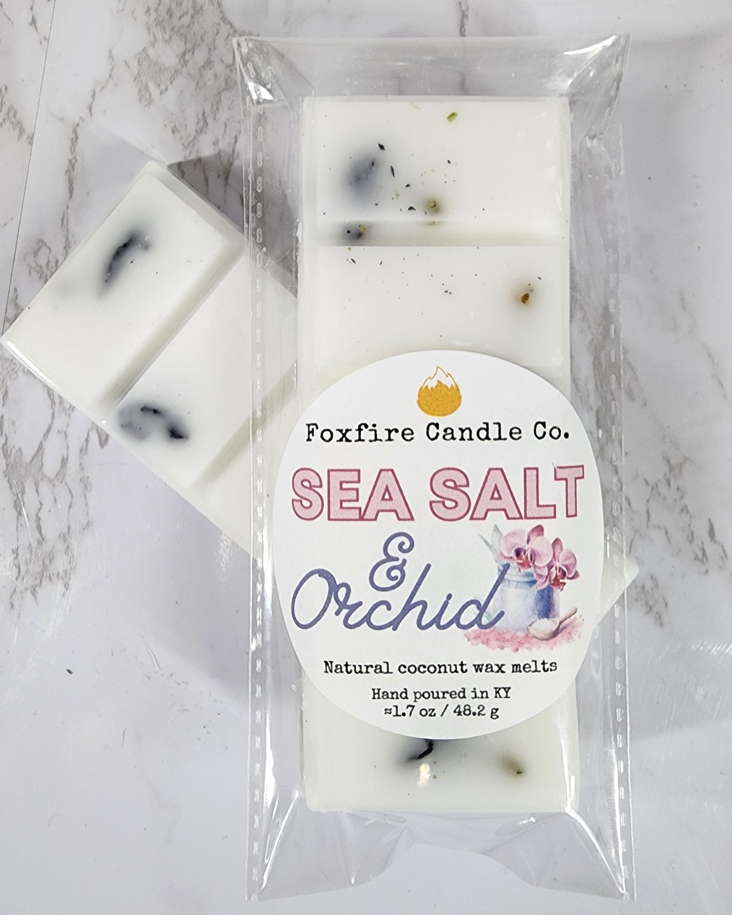 Sea Salt & Orchid Wax Melt Bar 🌸