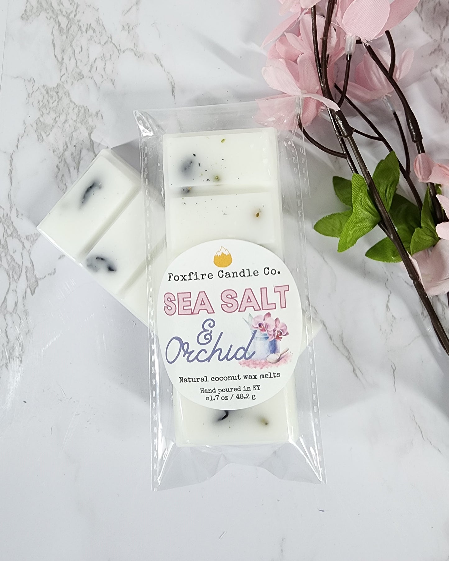 Sea Salt & Orchid Wax Melt Bar 🌸