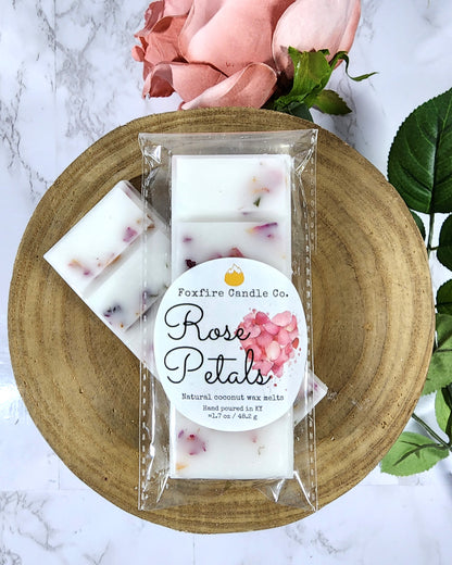 Rose Petals Wax Melt Bar 🌹