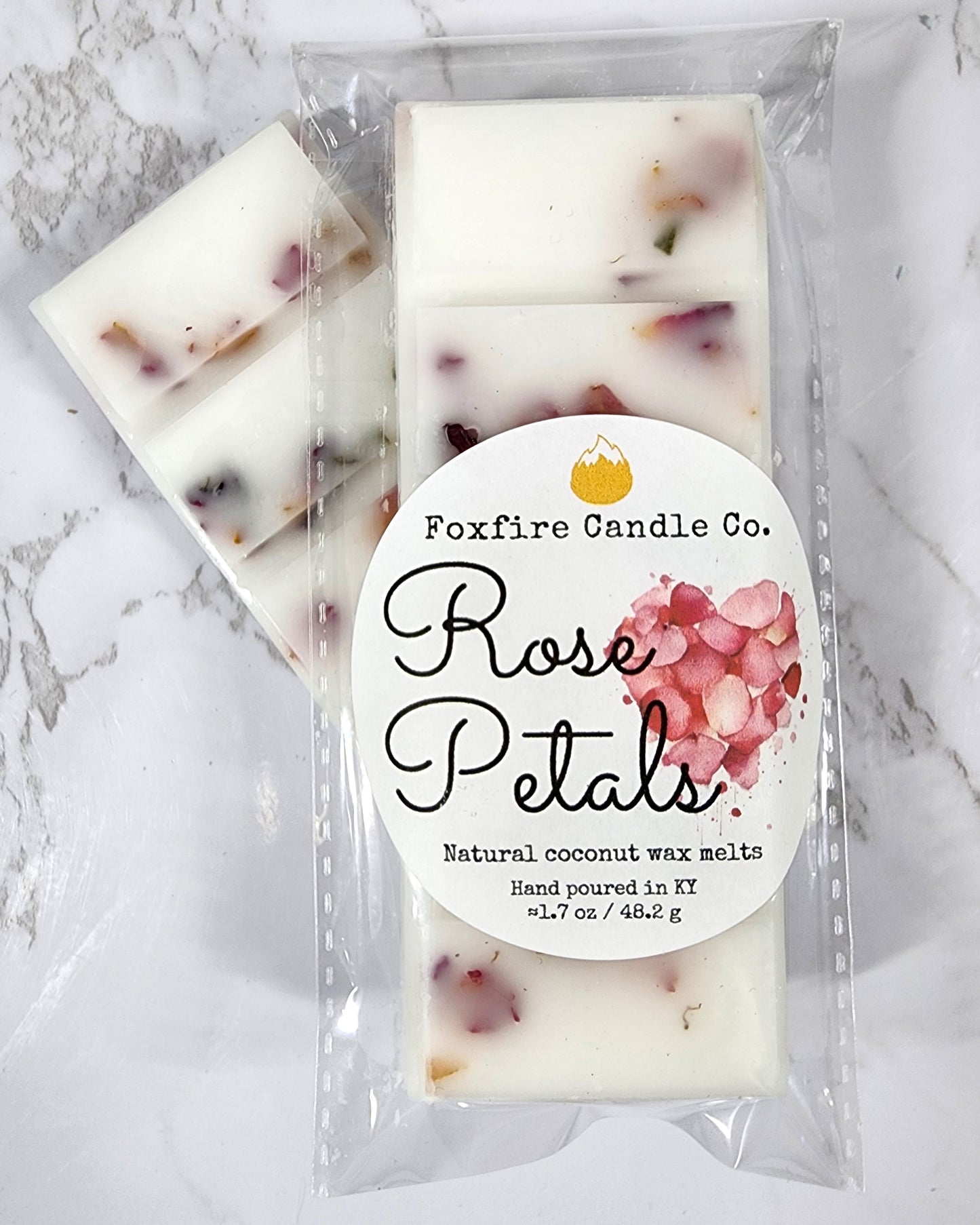 Rose Petals Wax Melt Bar 🌹