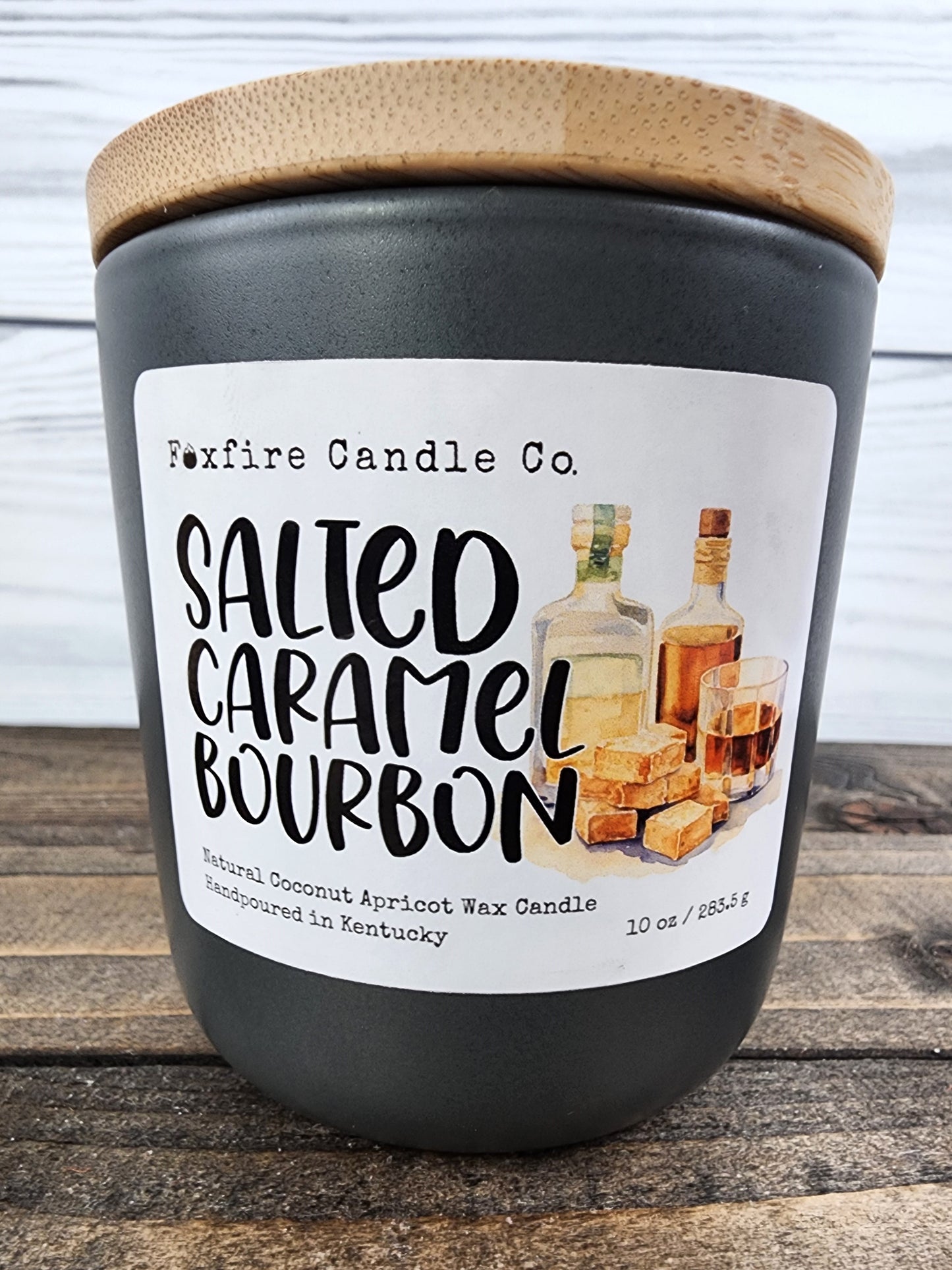 Salted Caramel Bourbon 10 oz Candle 🍮🍺