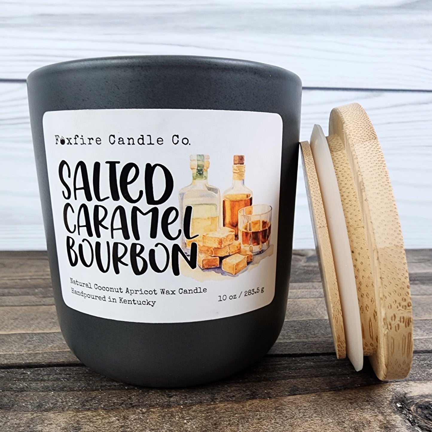 Salted Caramel Bourbon 10 oz Candle 🍮🍺