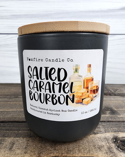 Salted Caramel Bourbon 10 oz Candle 🍮🍺