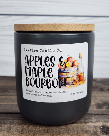 Apples & Maple Bourbon 10 oz Candle 🍎🍺