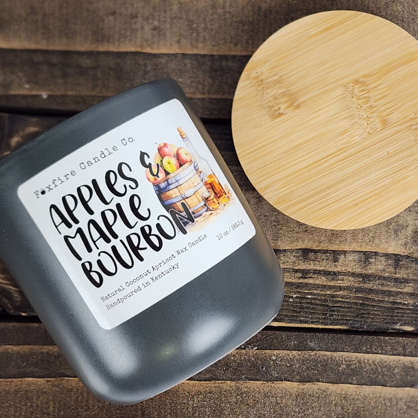 Apples & Maple Bourbon 10 oz Candle 🍎🍺