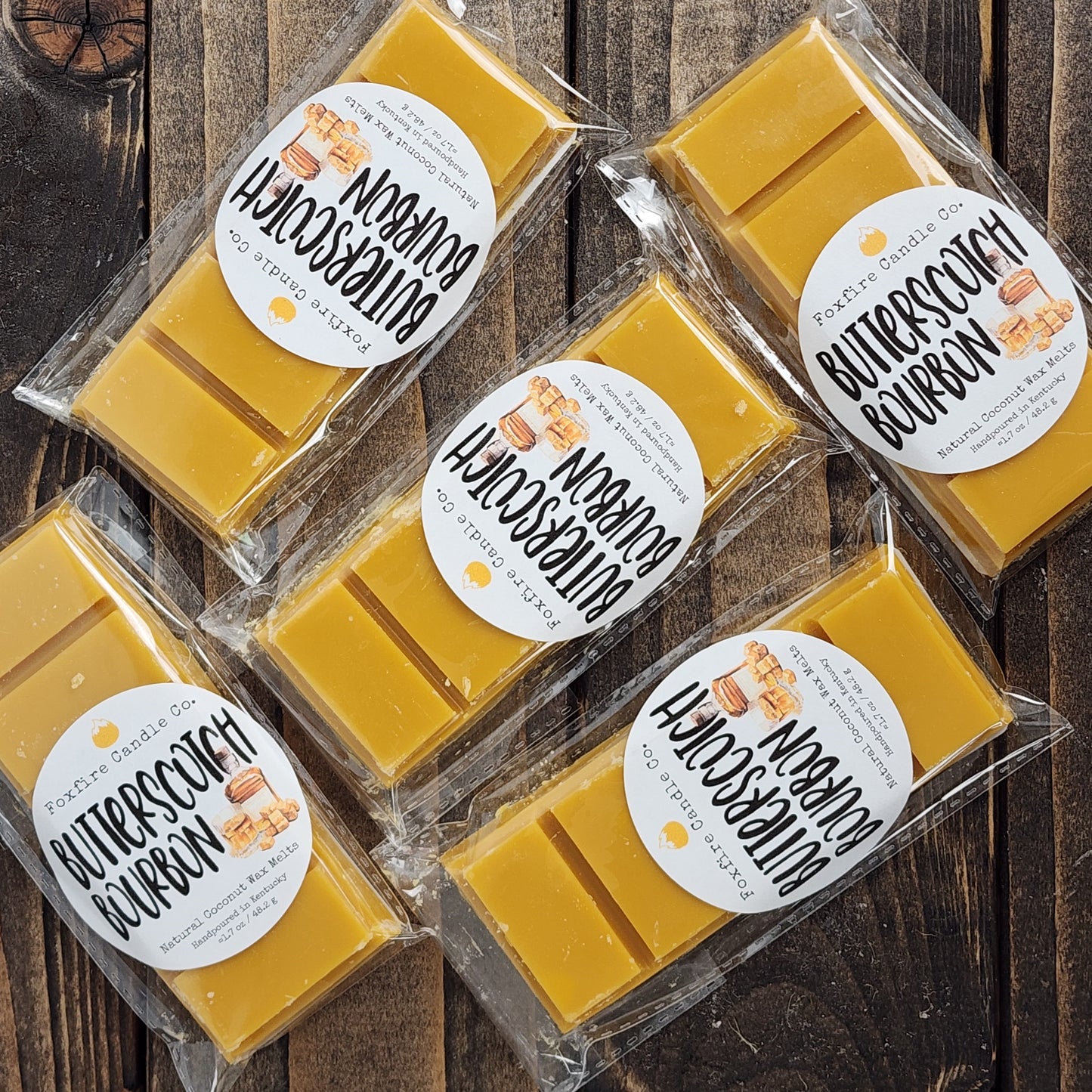 Butterscotch Bourbon Wax Melt Bar 🍺