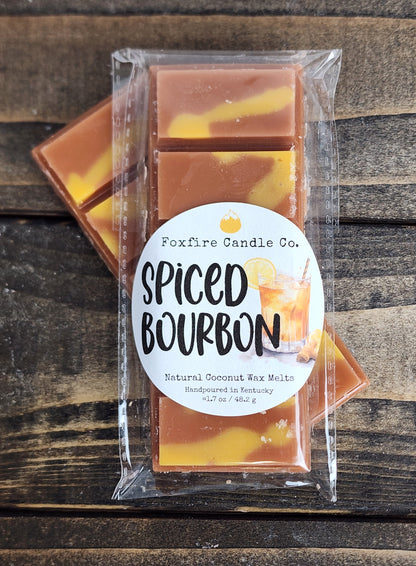 Spiced Bourbon Wax Melt Bar  🫚🍺