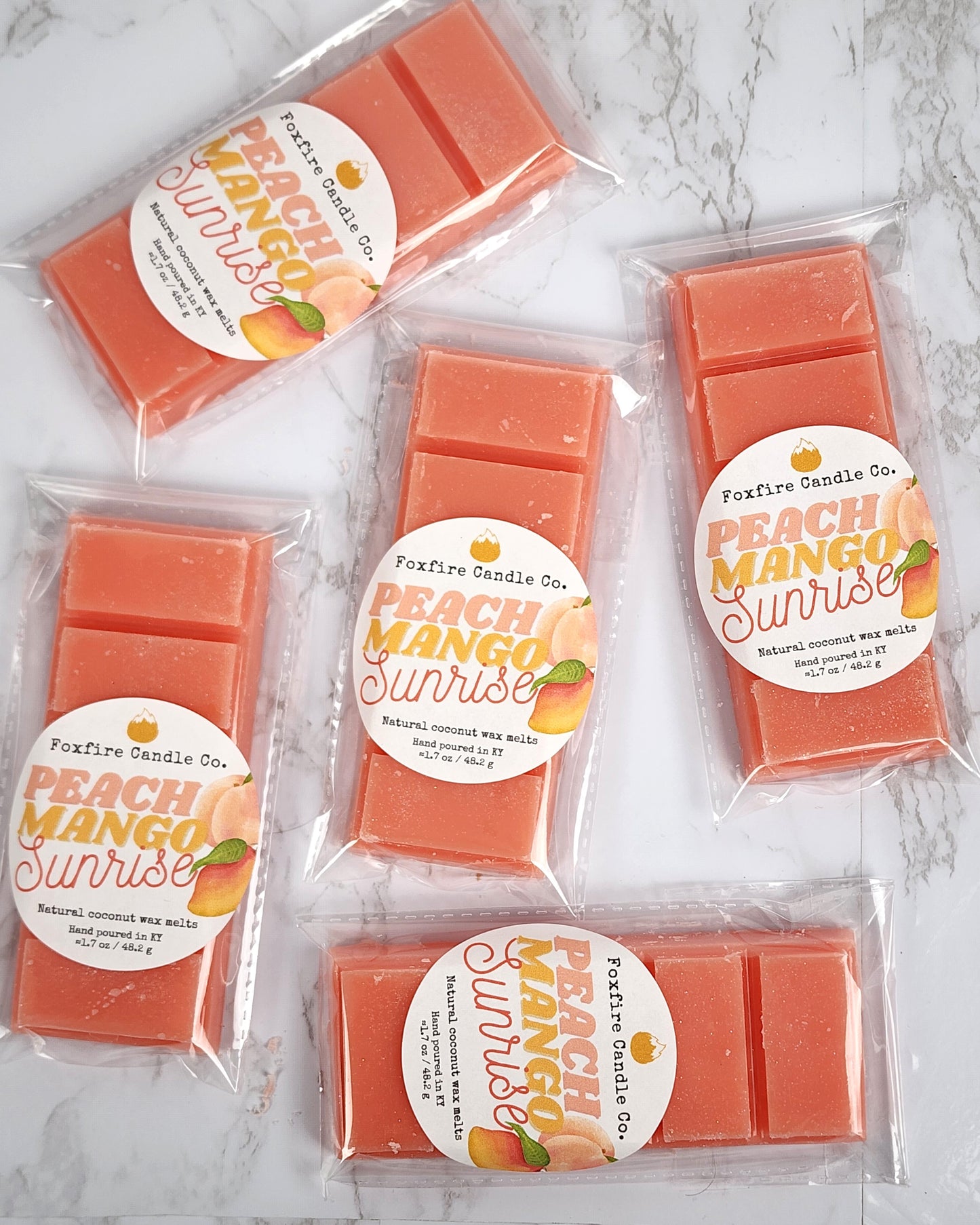 Peach Mango Sunrise Wax Melt Bar  🍑🥭