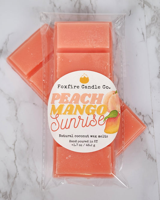 Peach Mango Sunrise Wax Melt Bar