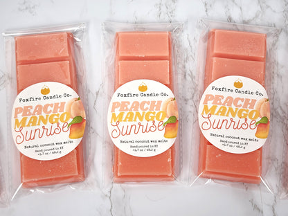 Peach Mango Sunrise Wax Melt Bar  🍑🥭