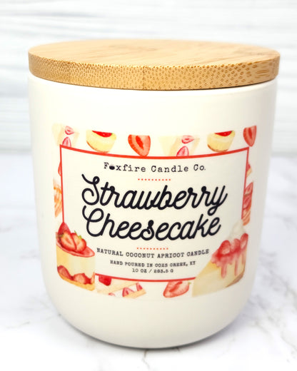 Strawberry Cheesecake 10 oz Candle 🍓🍰