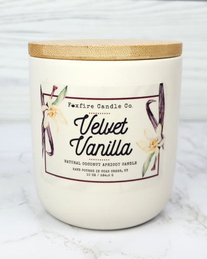 Velvet Vanilla 10 oz Candle