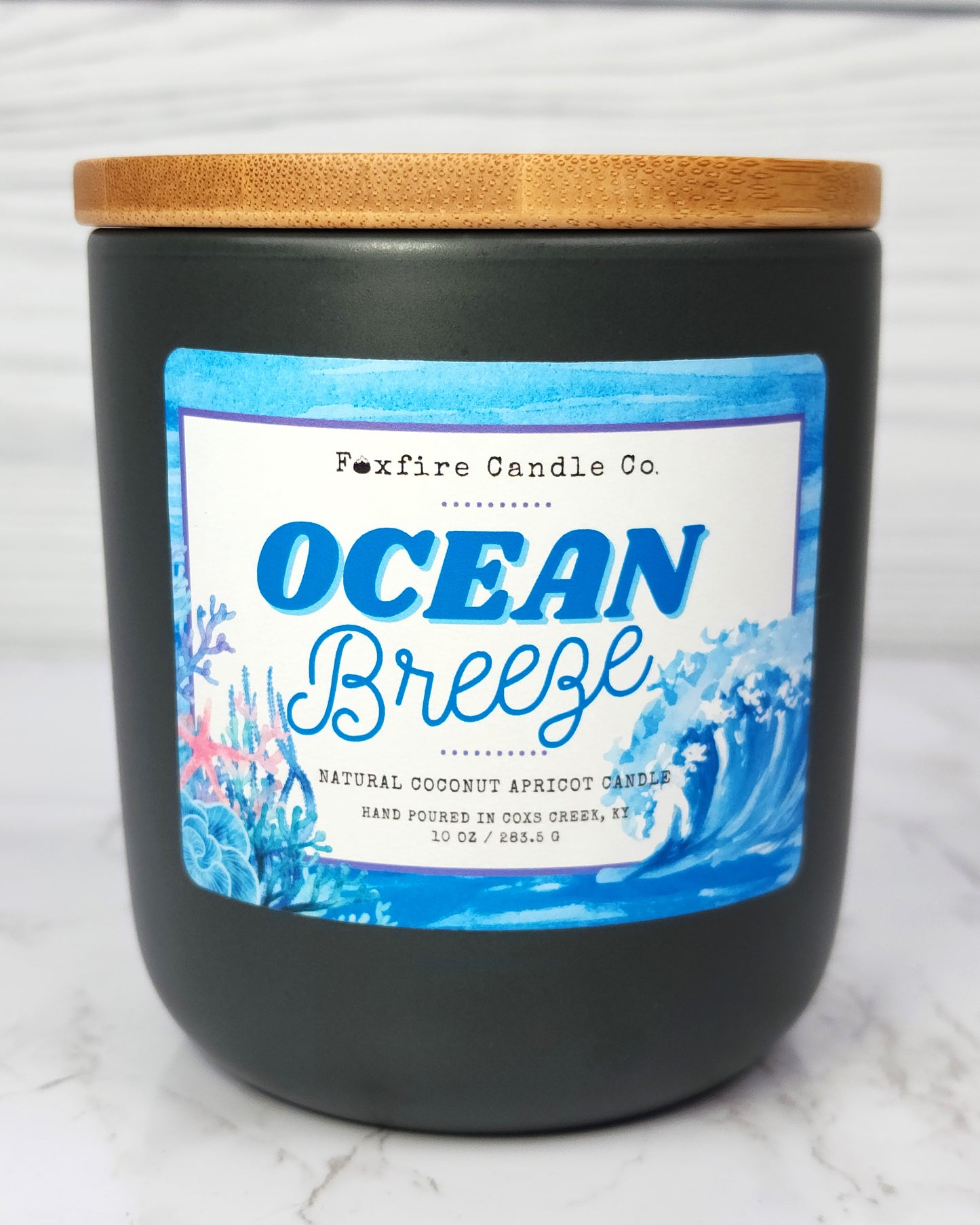 Ocean Breeze 10 oz Candle 🌊🪸