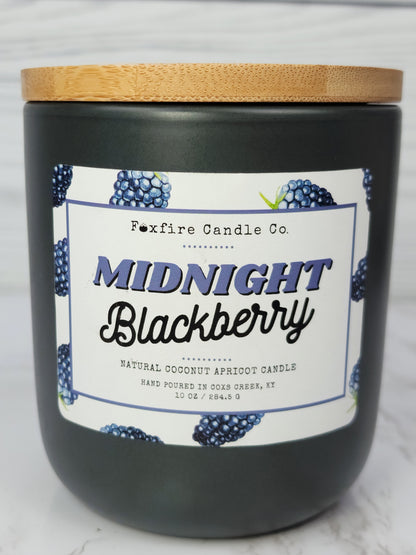 Midnight Blackberry 10 oz Candle 🫐