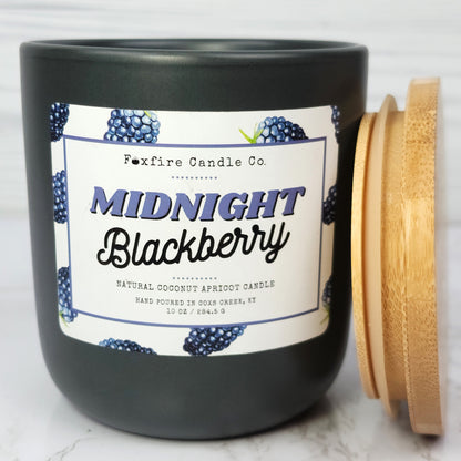 Midnight Blackberry 10 oz Candle 🫐