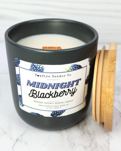 Midnight Blackberry 10 oz Candle 🫐