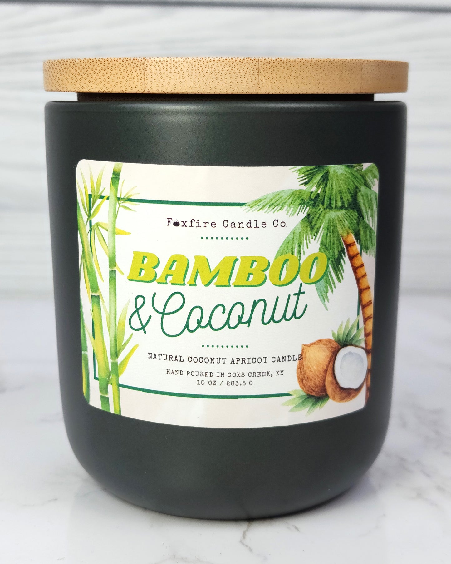 Bamboo & Coconut 10 oz Candle 🥥