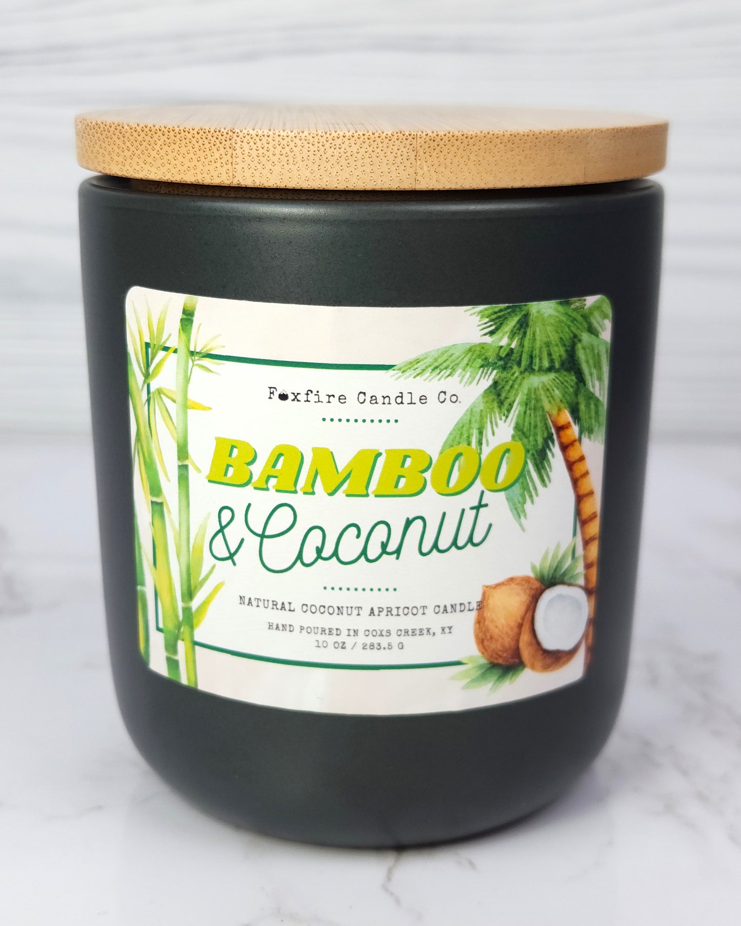 Bamboo & Coconut 10 oz Candle 🥥