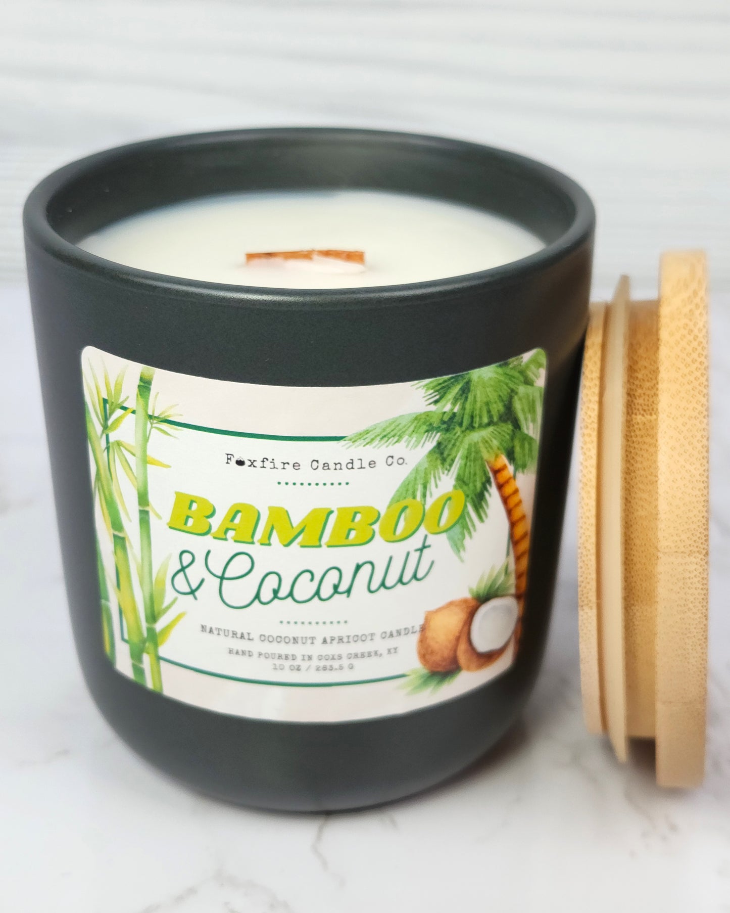 Bamboo & Coconut 10 oz Candle 🥥