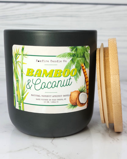 Bamboo & Coconut 10 oz Candle 🥥