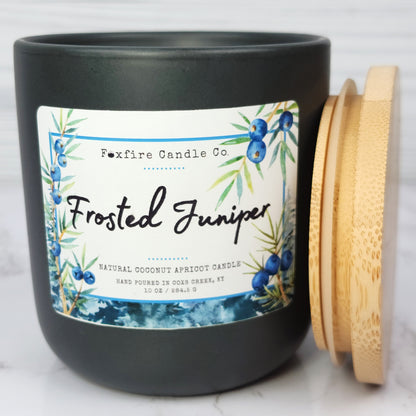 Frosted Juniper 10 oz Candle 🫐