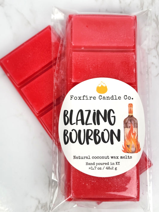 Blazing Bourbon Wax Melt Bar 🔥🍺