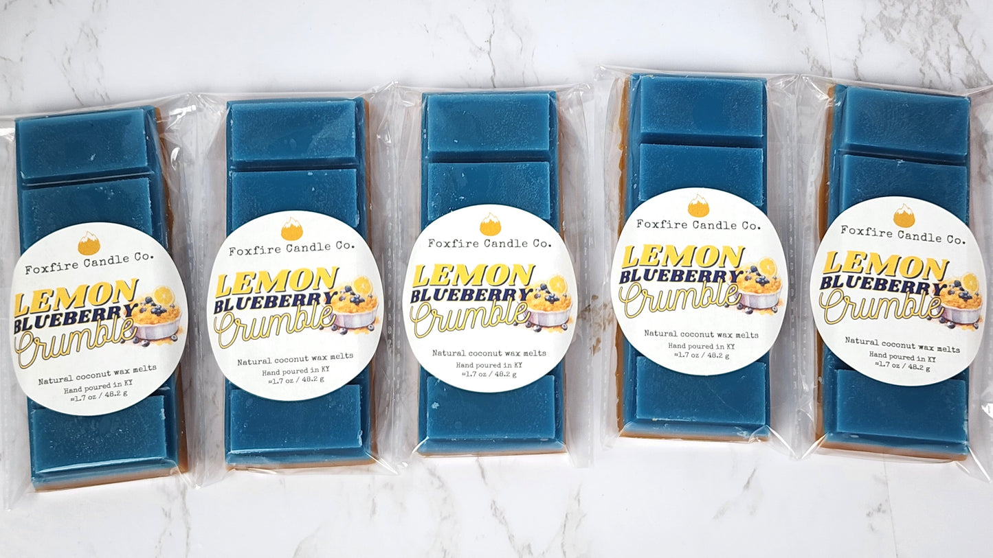 Lemon Blueberry Crumble Wax Melt Bar 🍋🫐