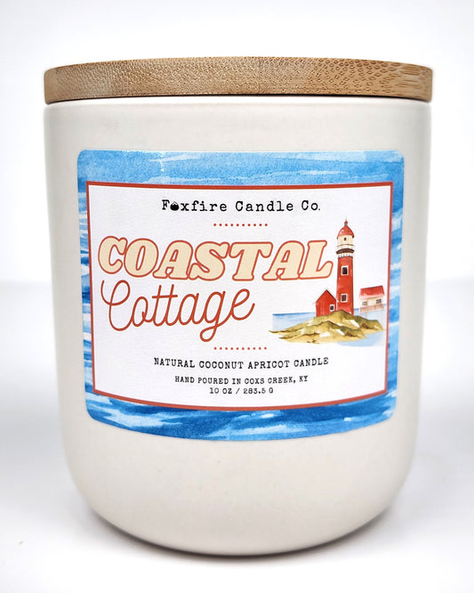 Coastal Cottage 10 oz Candle 🏠🐚