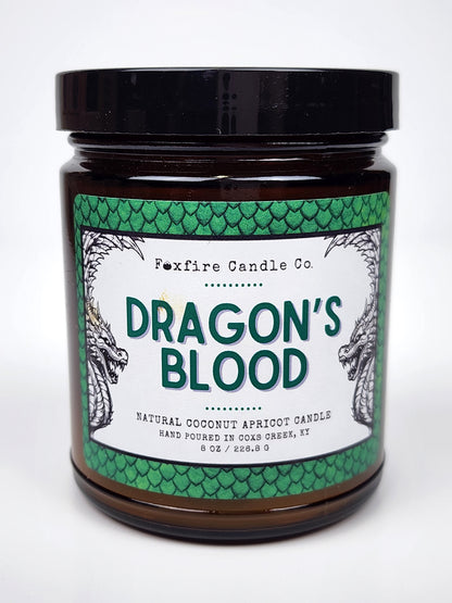 Dragon's Blood 8 oz Candle 🐉