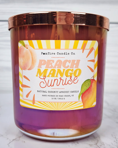 Peach Mango Sunrise 12 oz Candle 🍑🥭