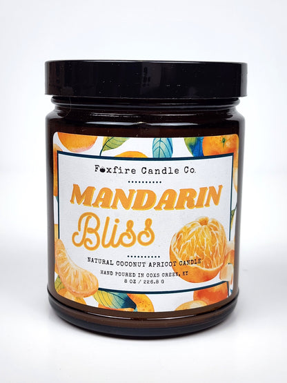 Mandarin Bliss 8 oz Candle 🍊