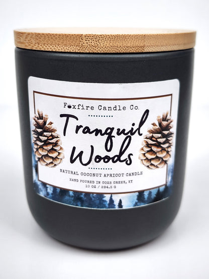 Tranquil Woods 10 oz Candle 🌳