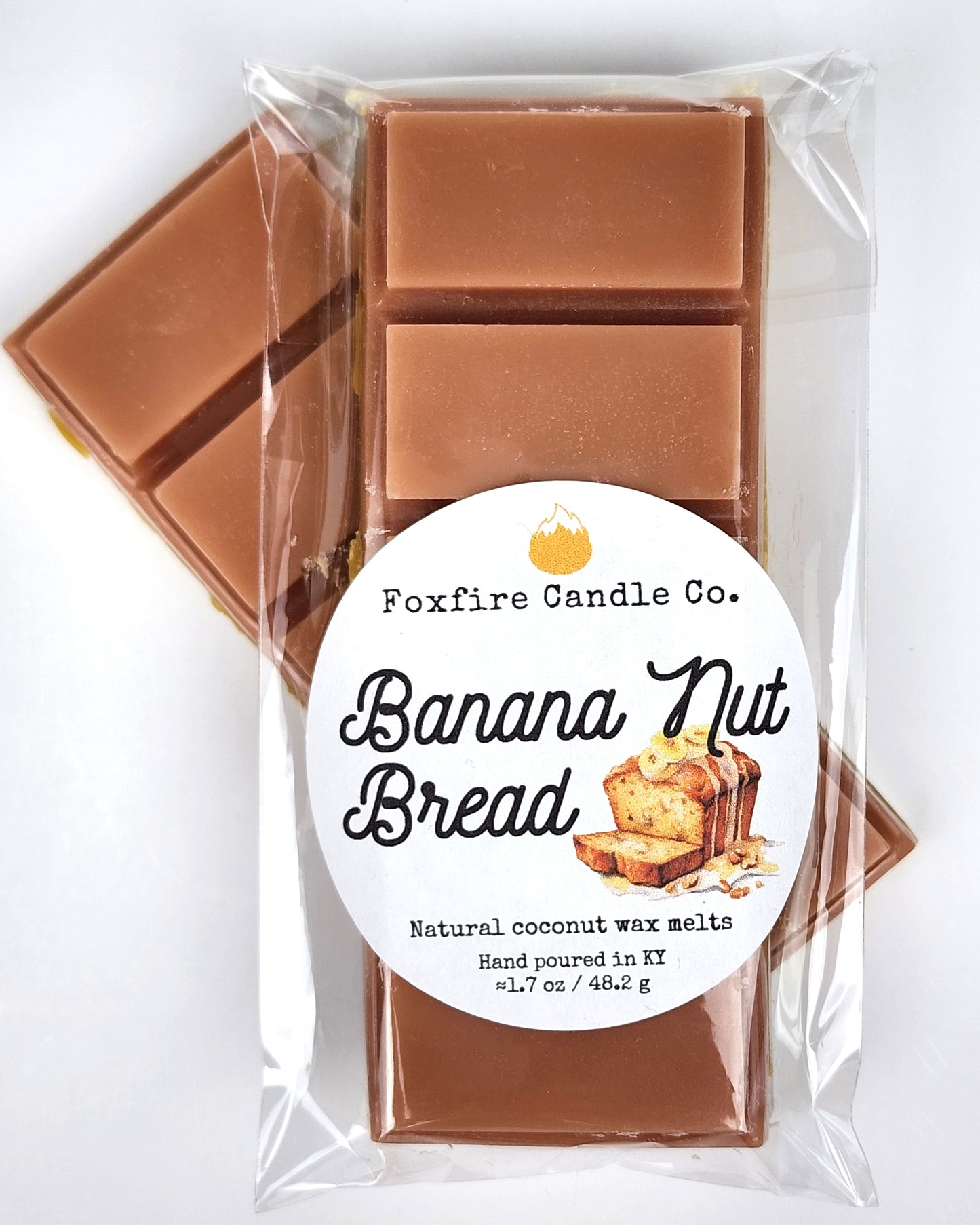 Banana Nut Bread Wax Melt Bar