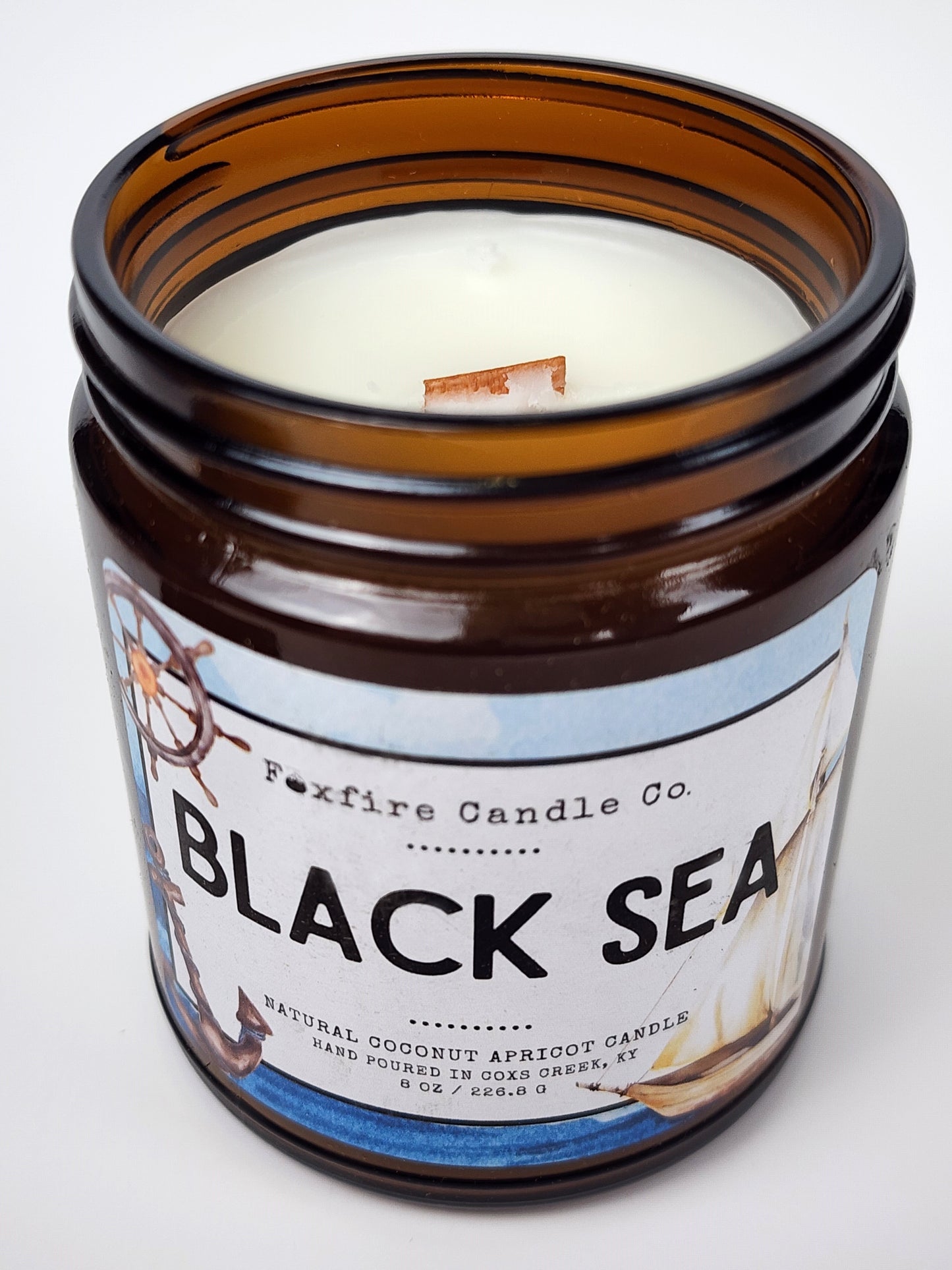 Black Sea 8 oz Candle 🌊🪸