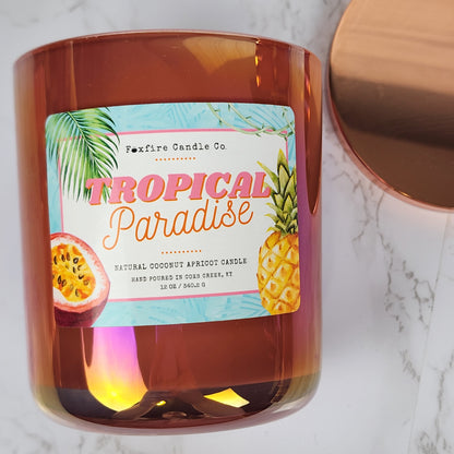 Tropical Paradise 12 oz Candle 🌴🍍